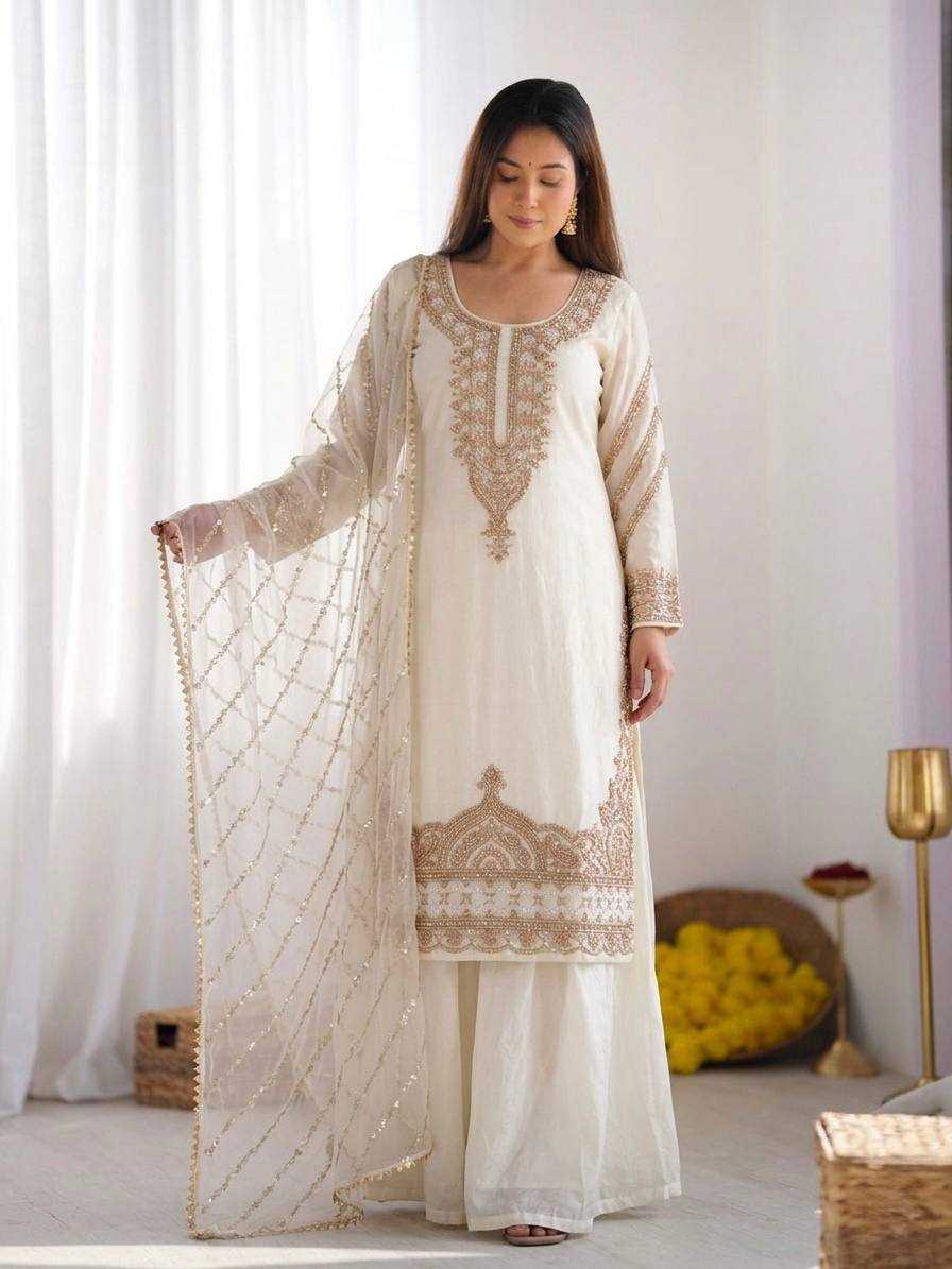 Fendy Embroidery Suit