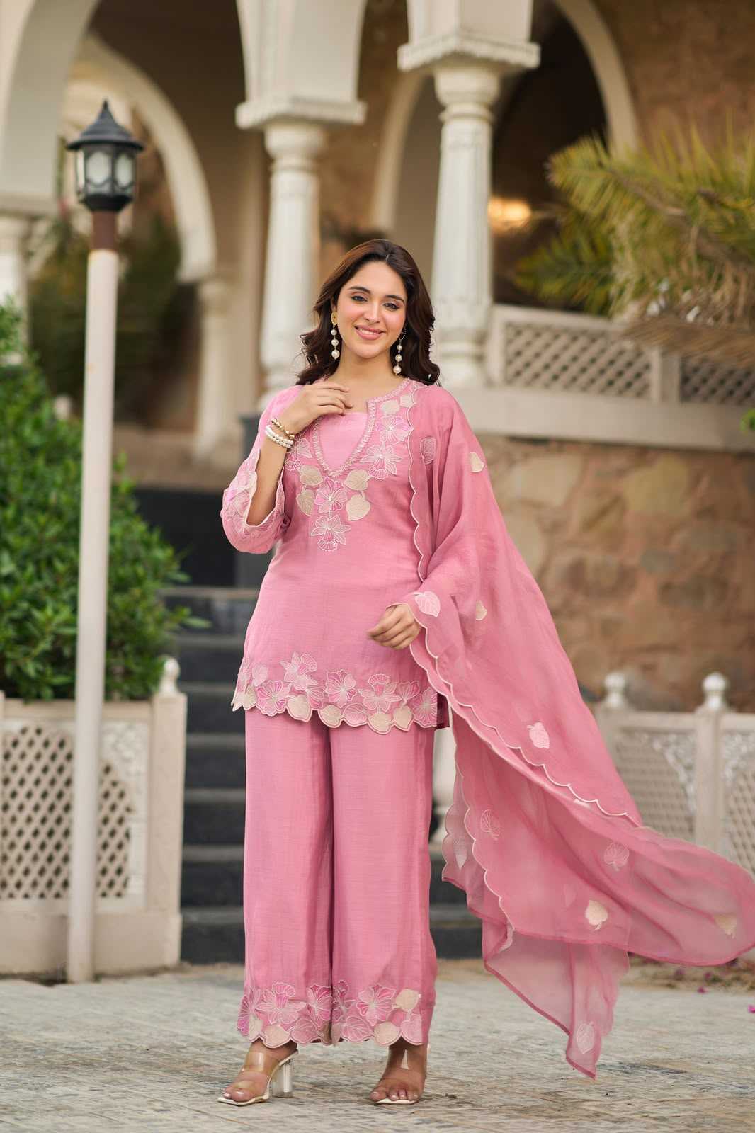 Satin Ladies Suit