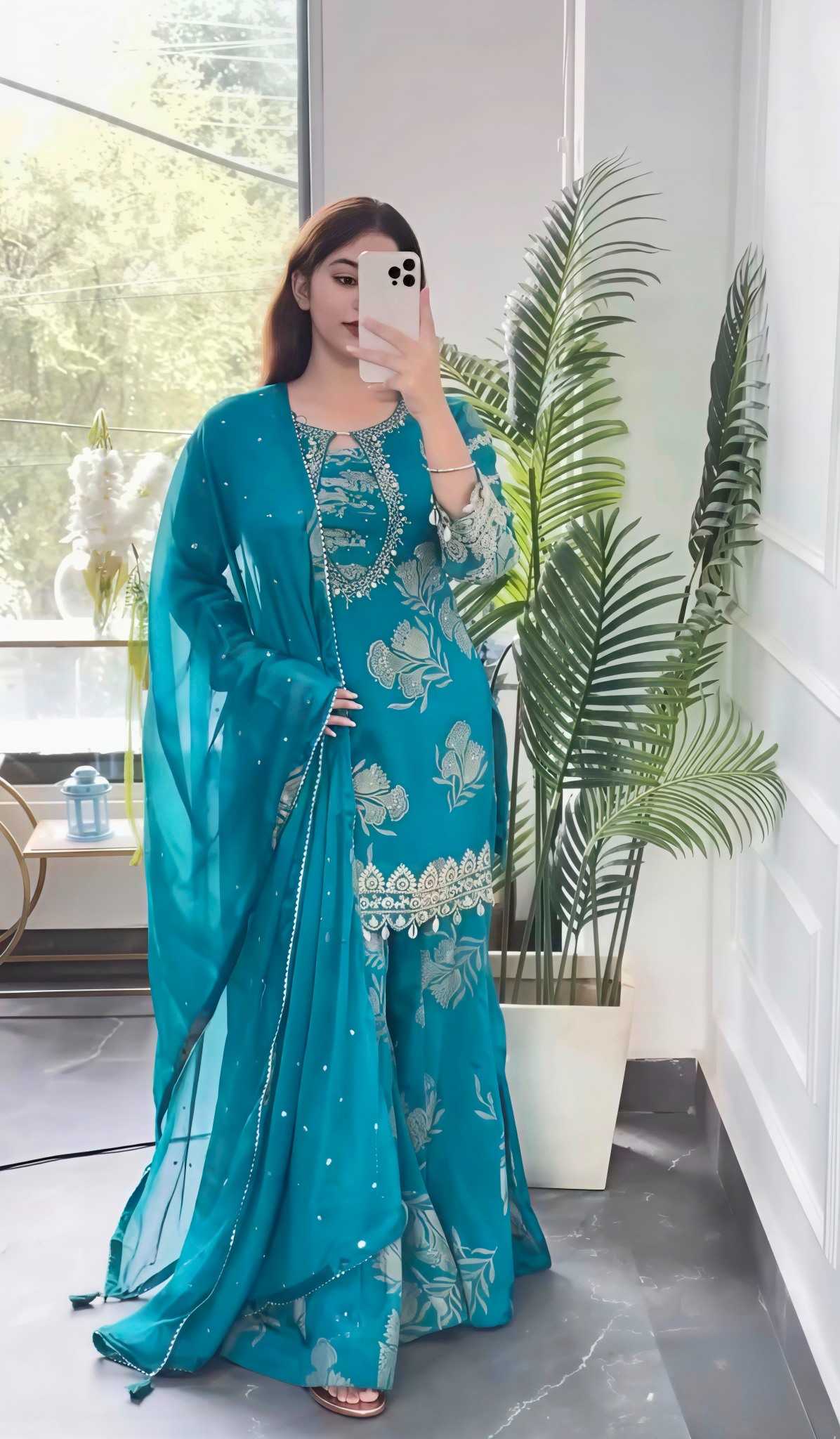 Embroidery Suit