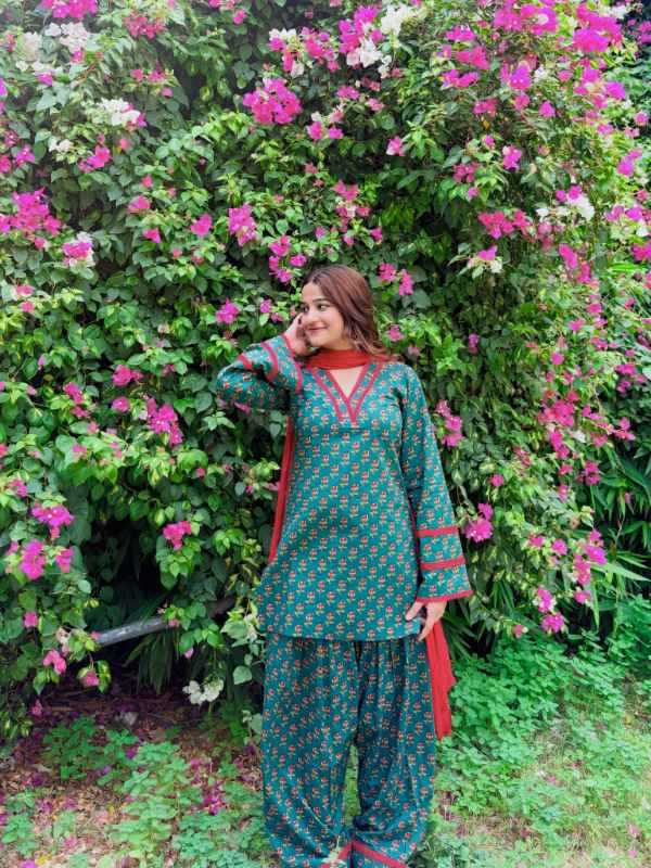 Crepe Cotton Suit 902