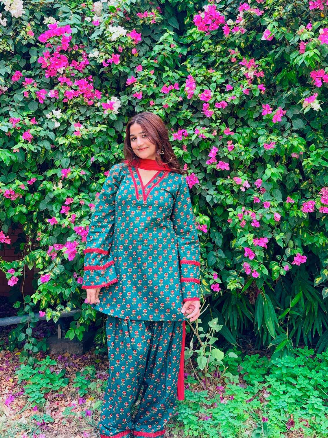 Crepe Ladies Suit