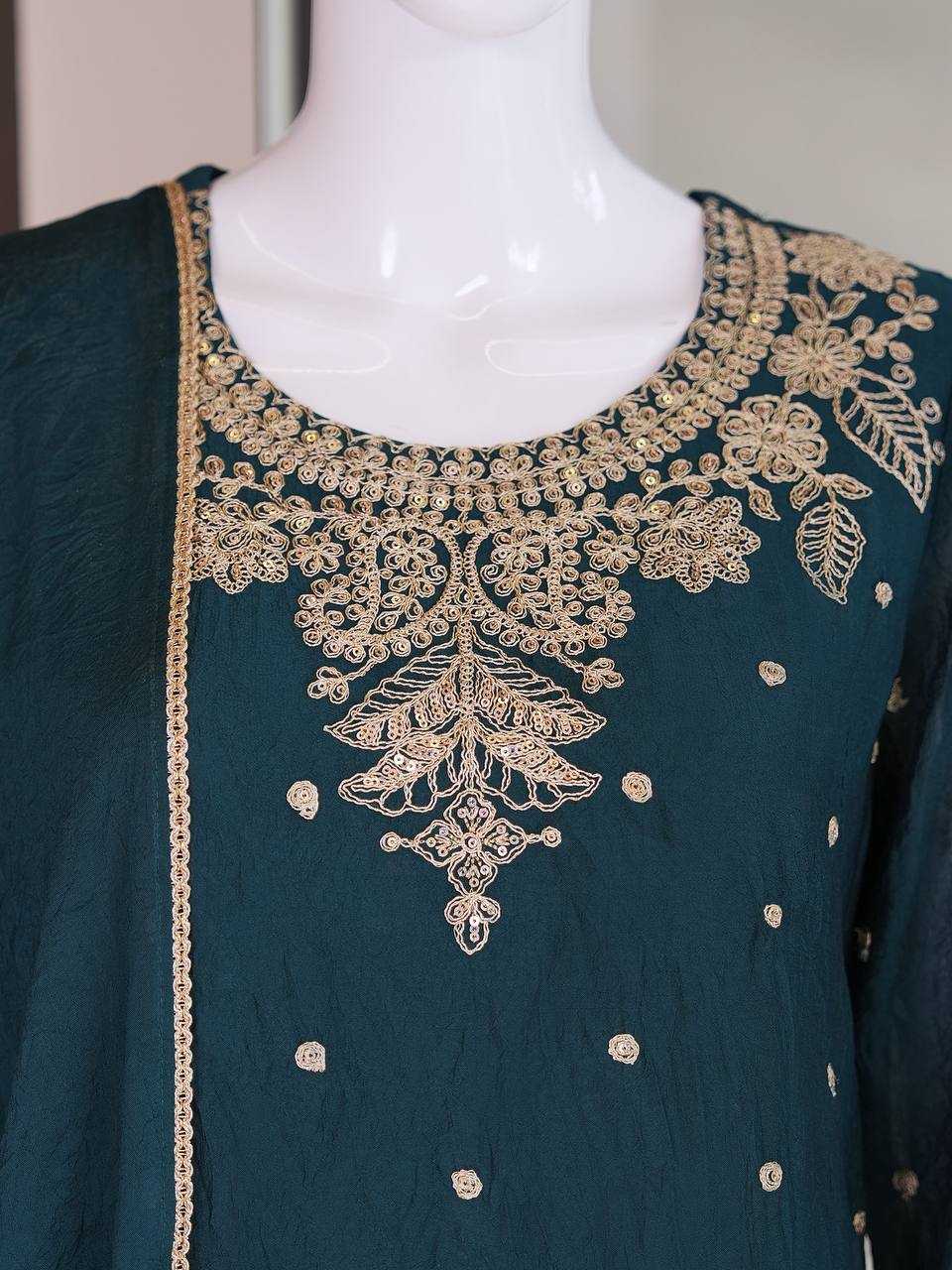 Rangoli Silk Embroidery Suit