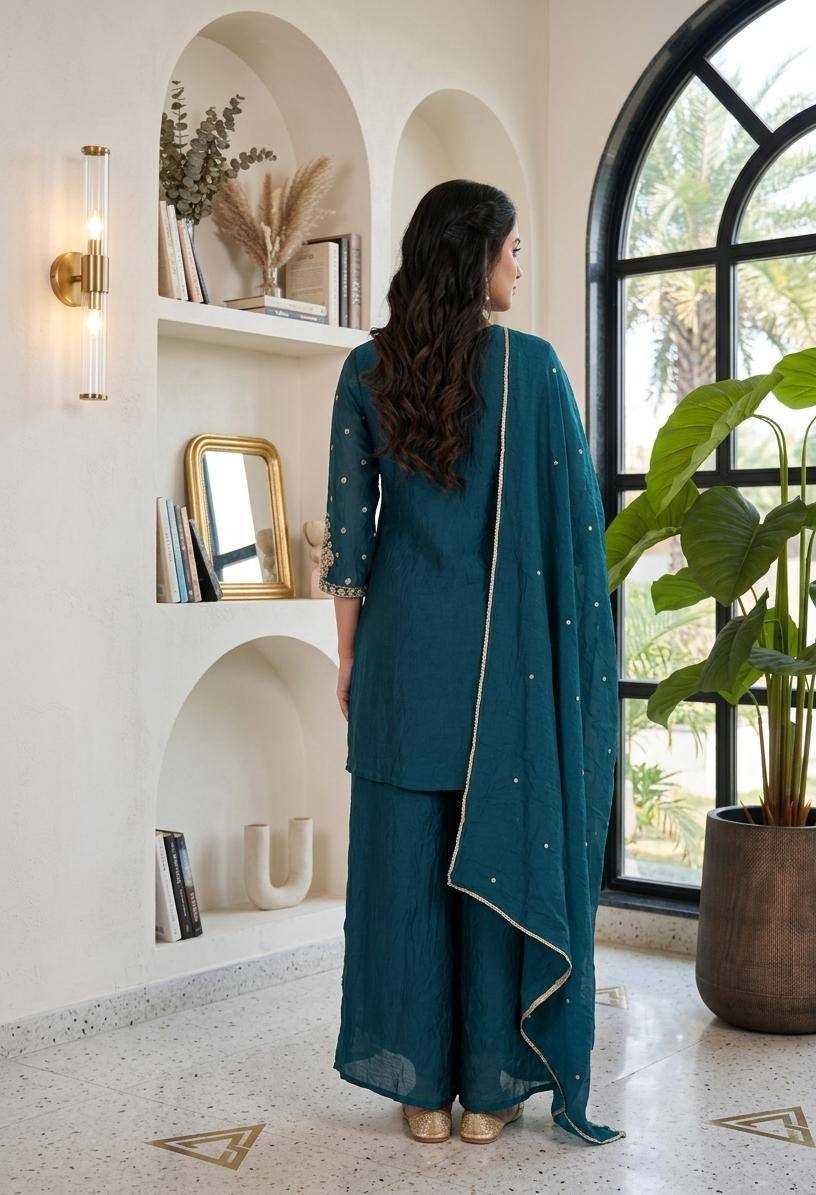 Rangoli Silk Embroidery Suit