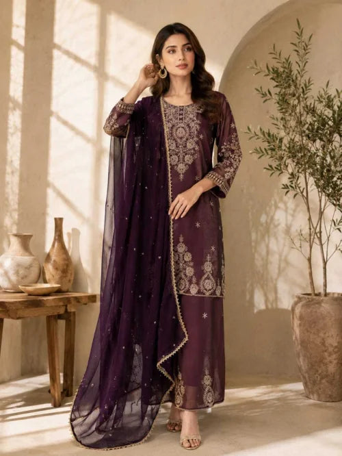 Fancy Embroidery Suit