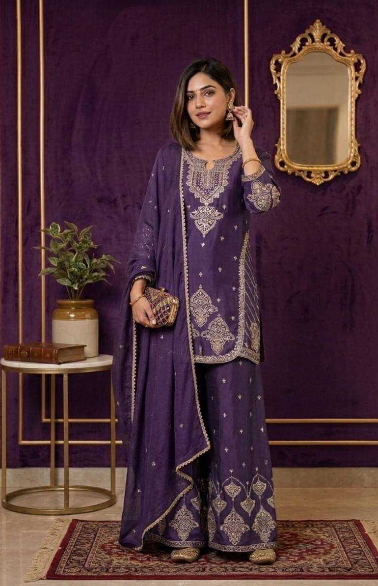 Rangoli Silk Embroidery Suit