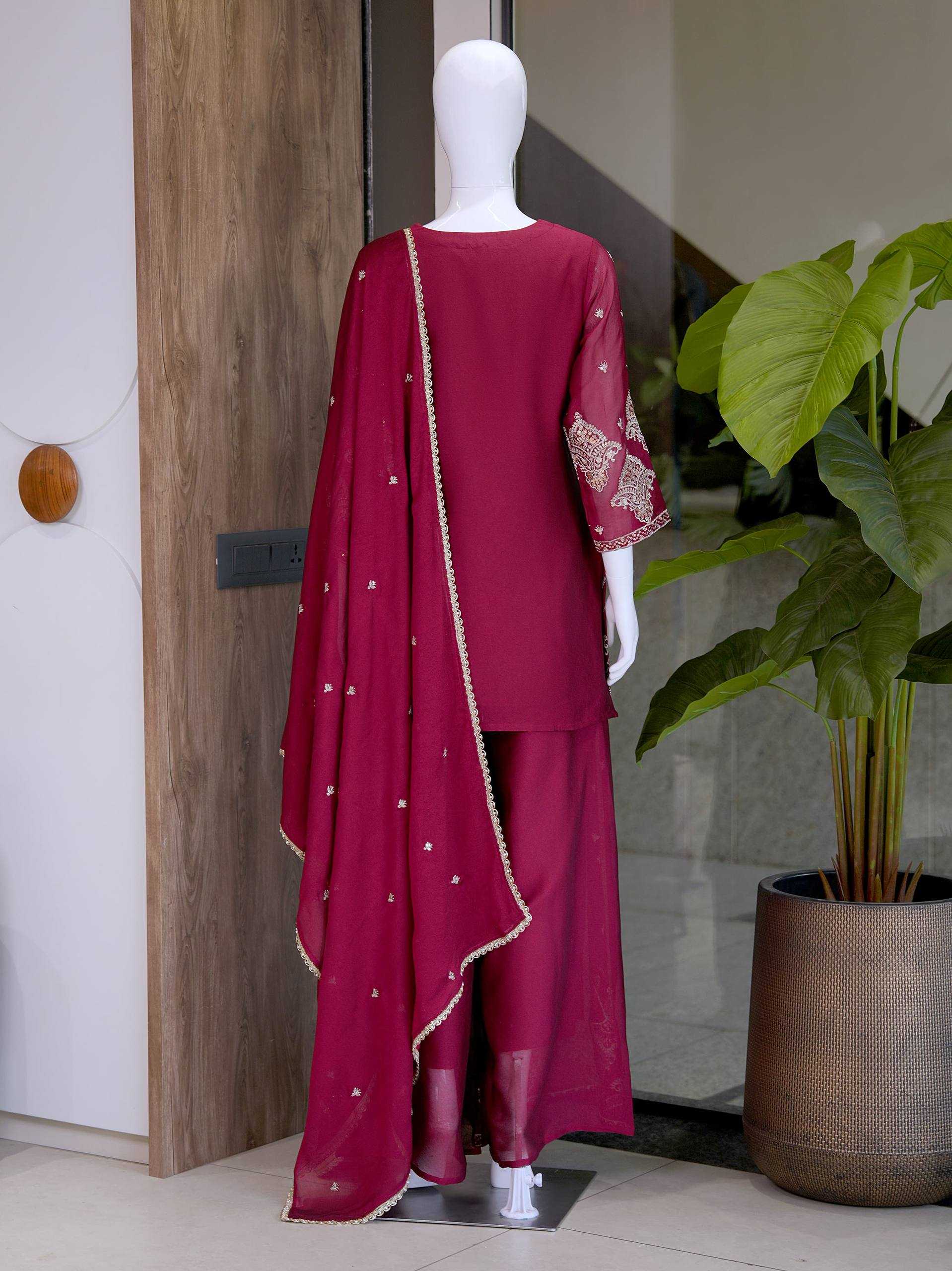 Rangoli Silk Embroidery Suit