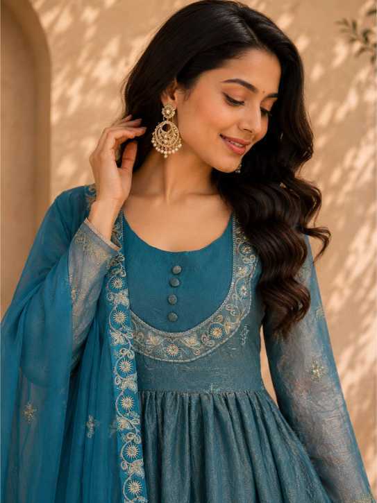 Pure Silk Ladies Suit