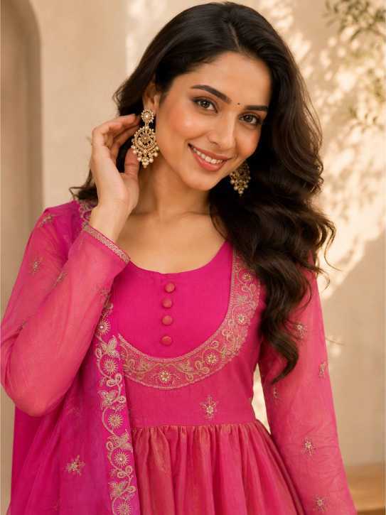 Pure Silk Ladies Suit