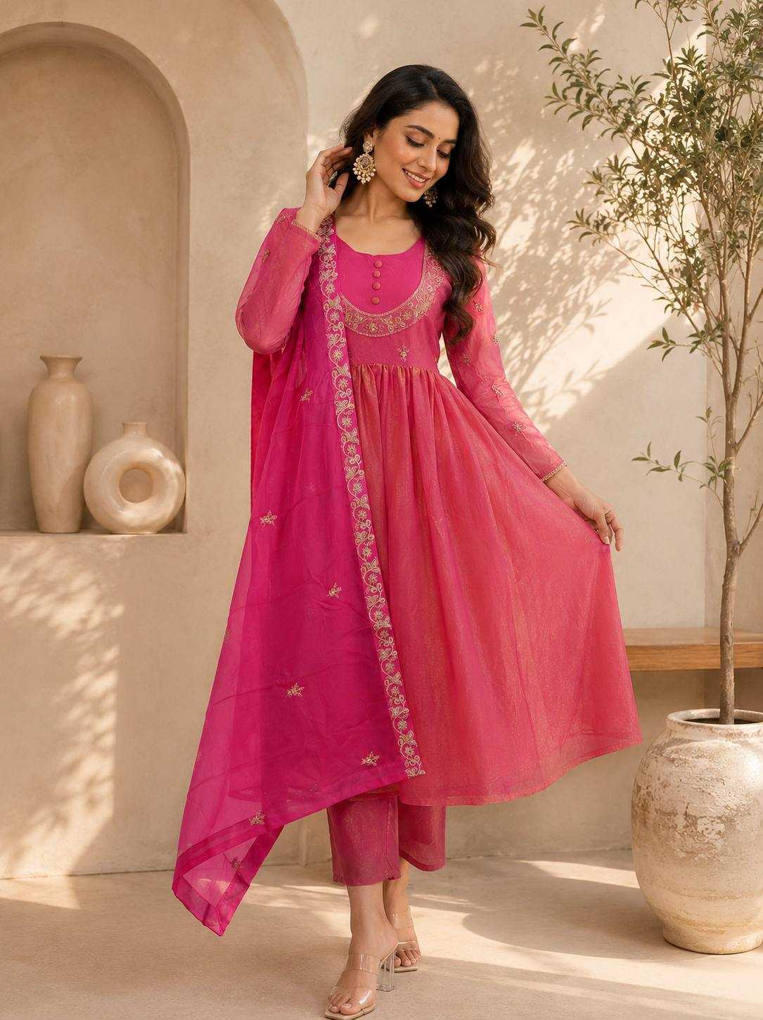 Pure Silk Ladies Suit