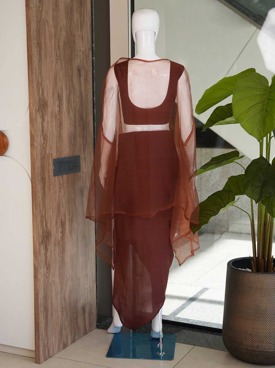 Premium Roman Silk Ladies Suit