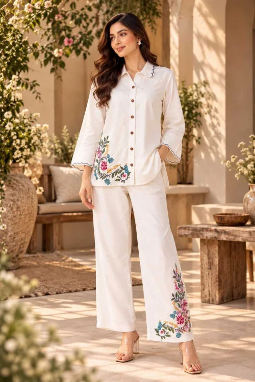 Cotton Co-ord Set 044