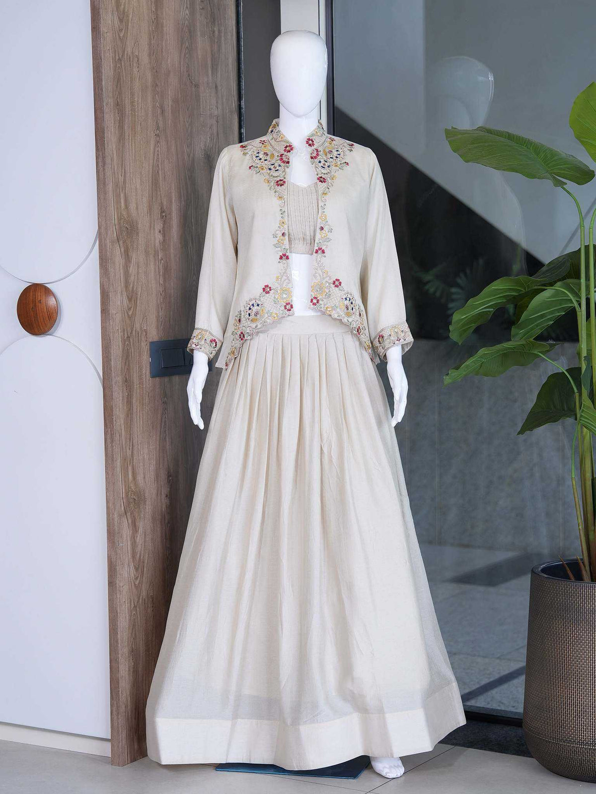 Premium Silk Indo Western Dress