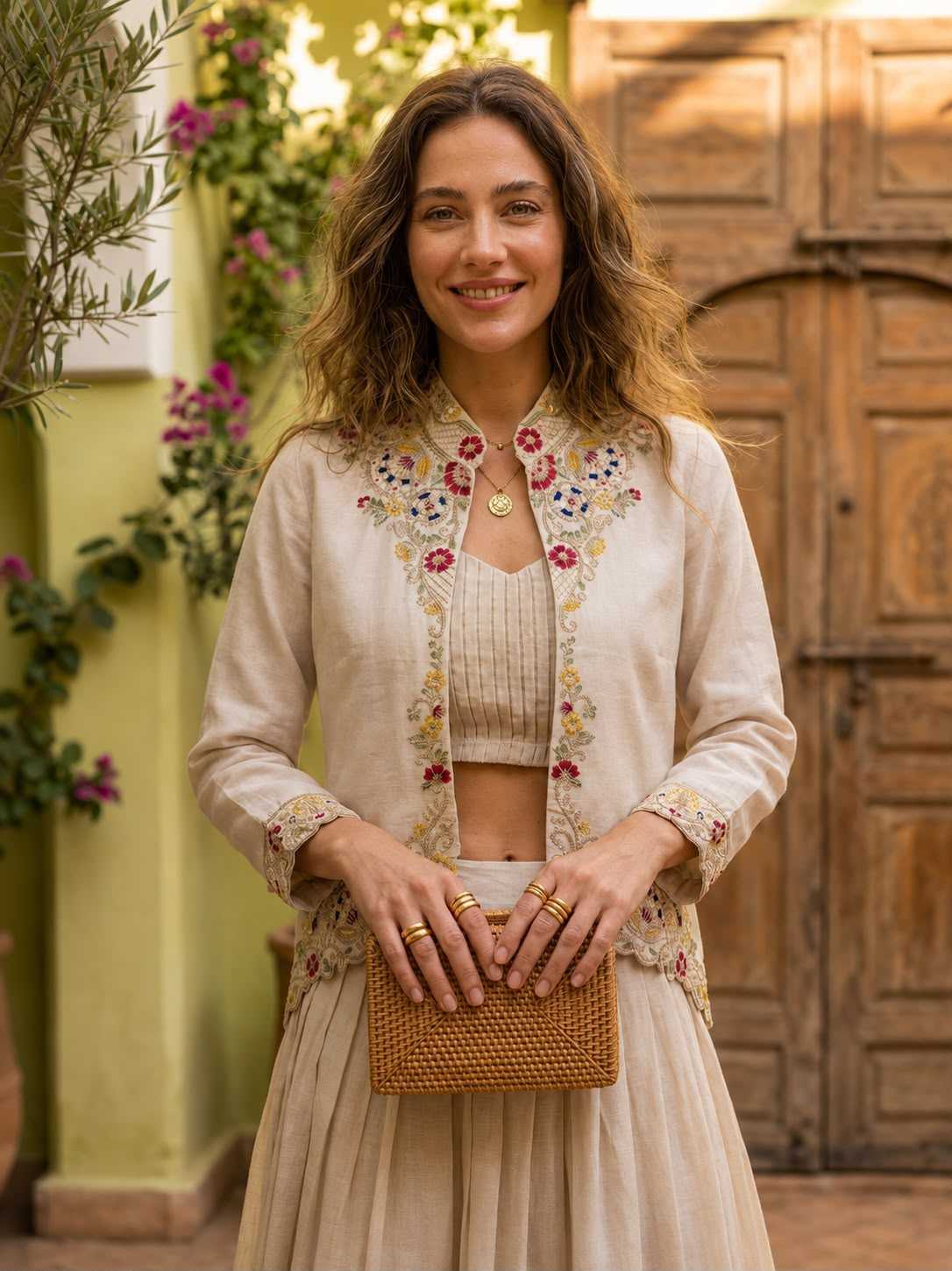 Premium Silk Indo Western Dress