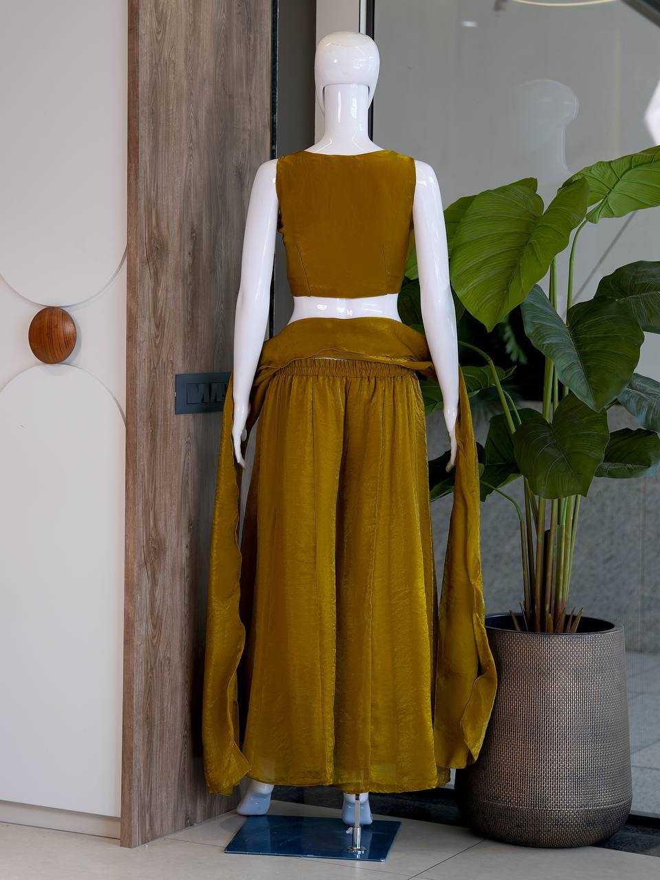 Satin Embroidery Suit
