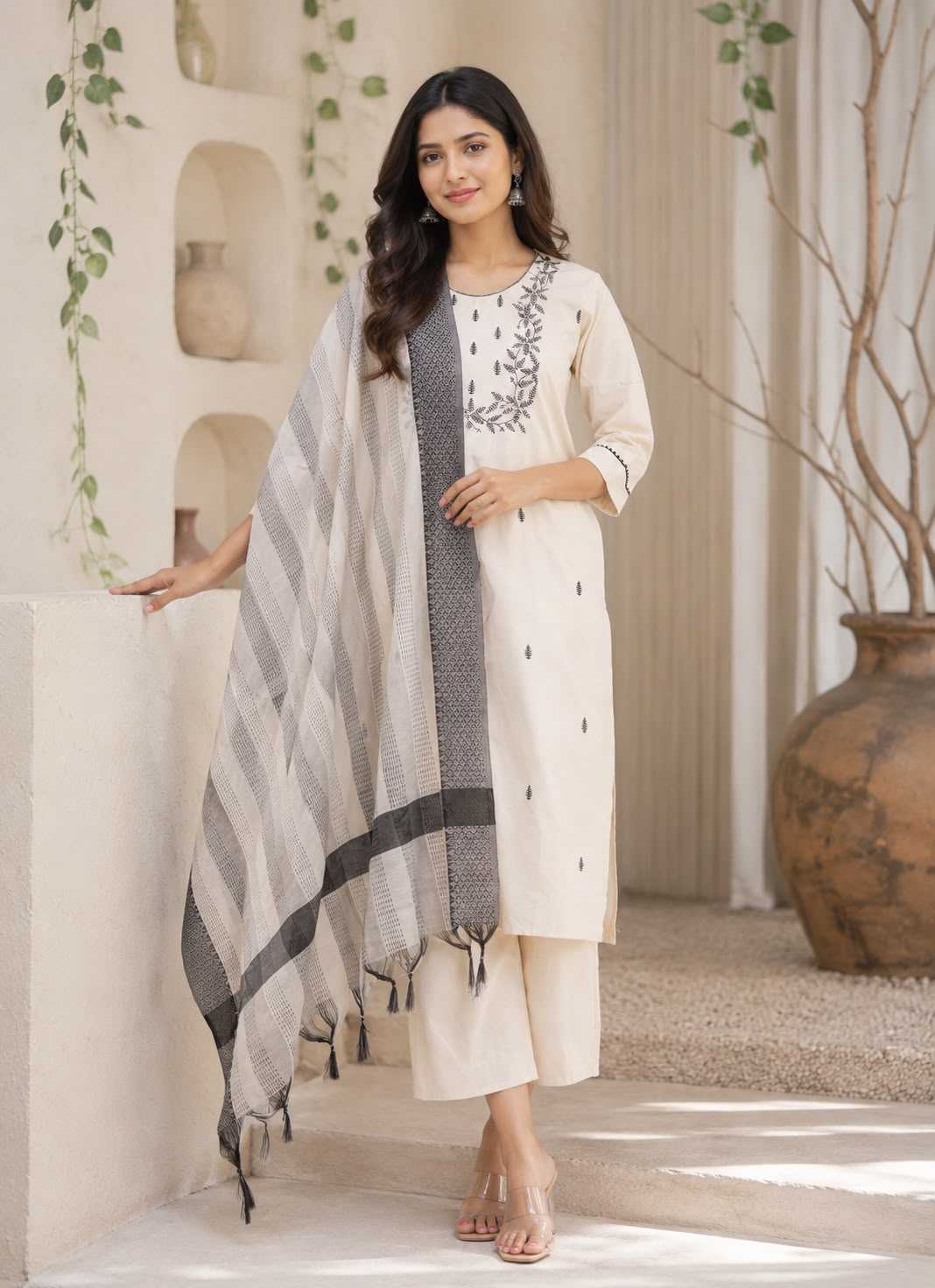 Khadi Cotton Suit