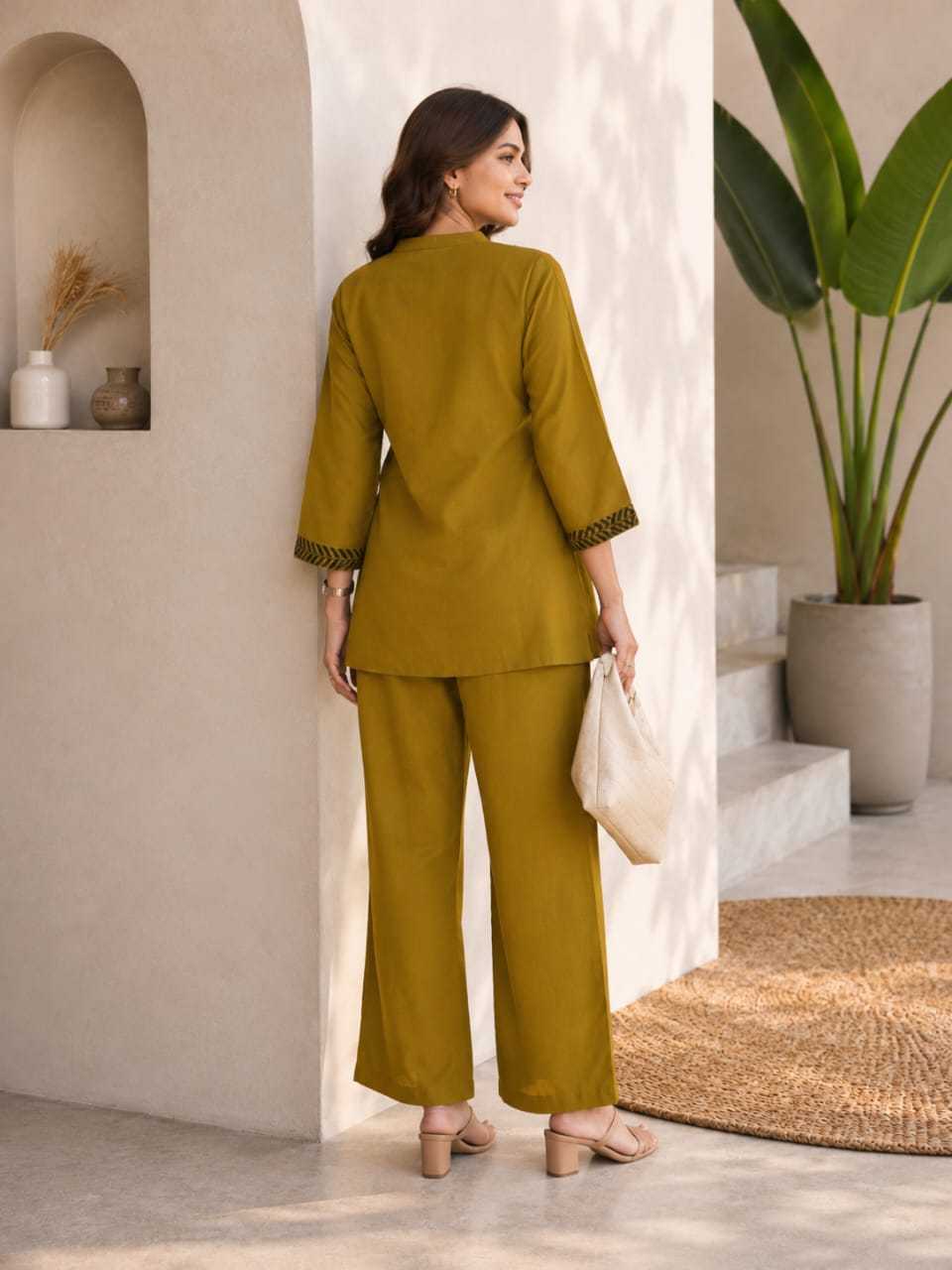Heavy Roman Silk Co-ord Set