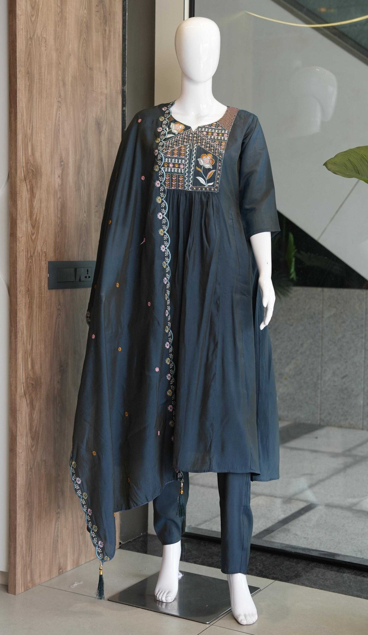 Premium Silk Designer Kurti