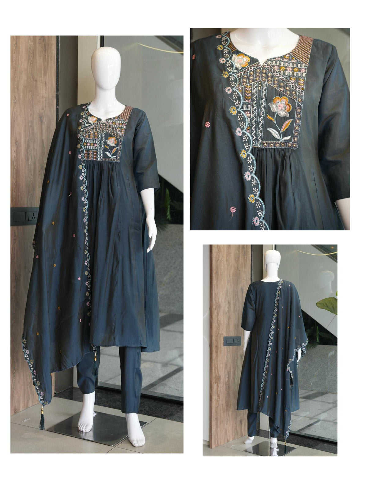 Premium Silk Designer Kurti