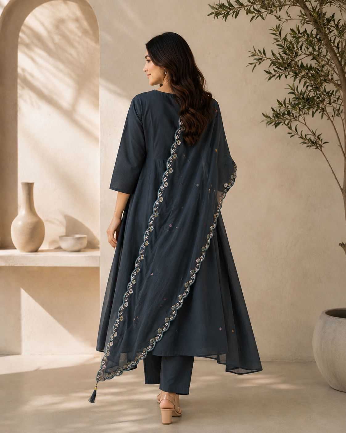Premium Silk Ladies Suit