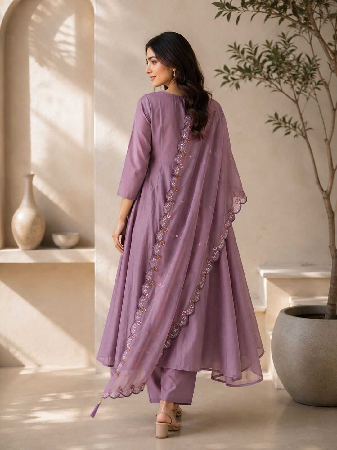 Premium Silk Ladies Suit