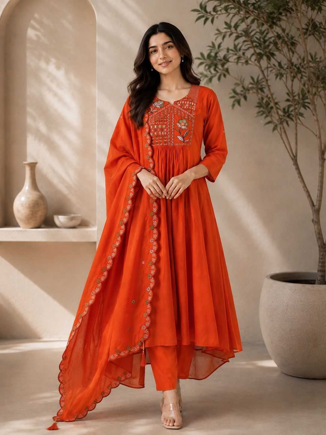 Premium Silk Ladies Suit