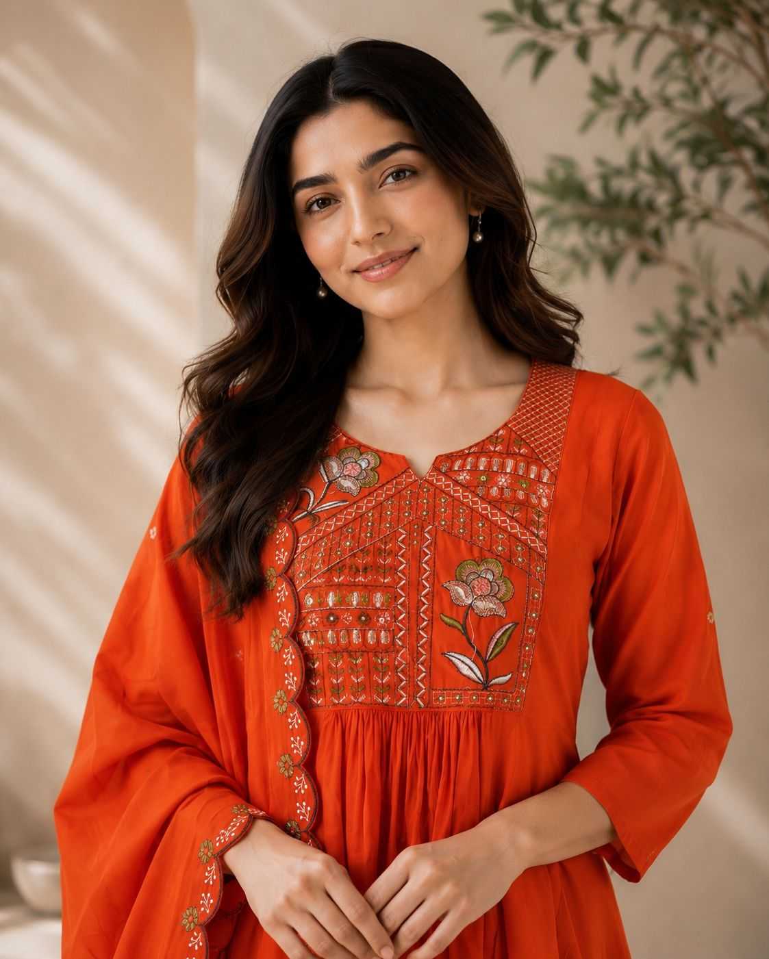 Premium Silk Ladies Suit