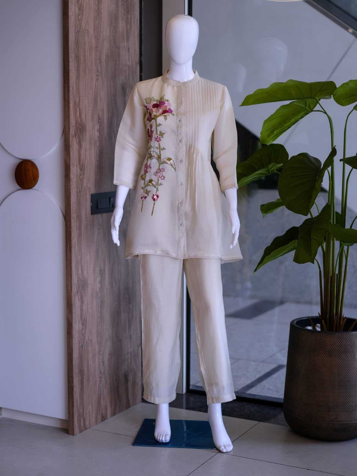 Chanderi Soft Co-ord Set
