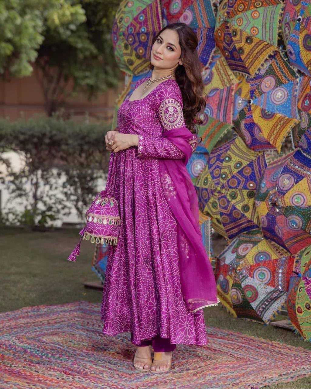 Chinon Anarkali Gown