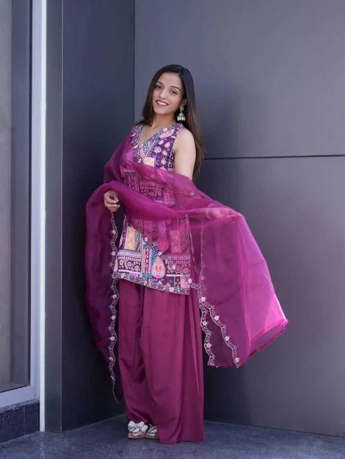 Shilpa Satin Ladies Suit