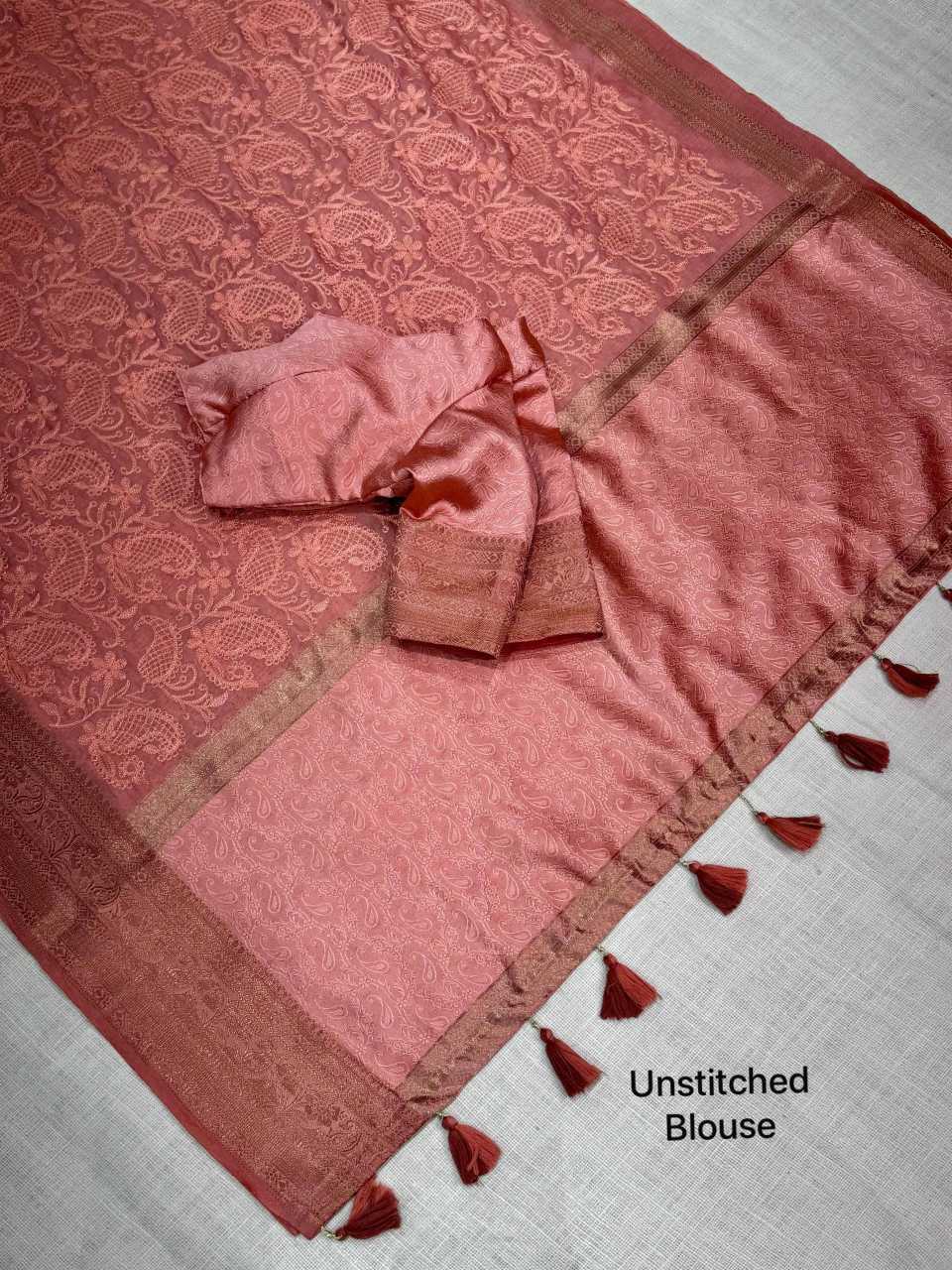 Cotton Linen Saree