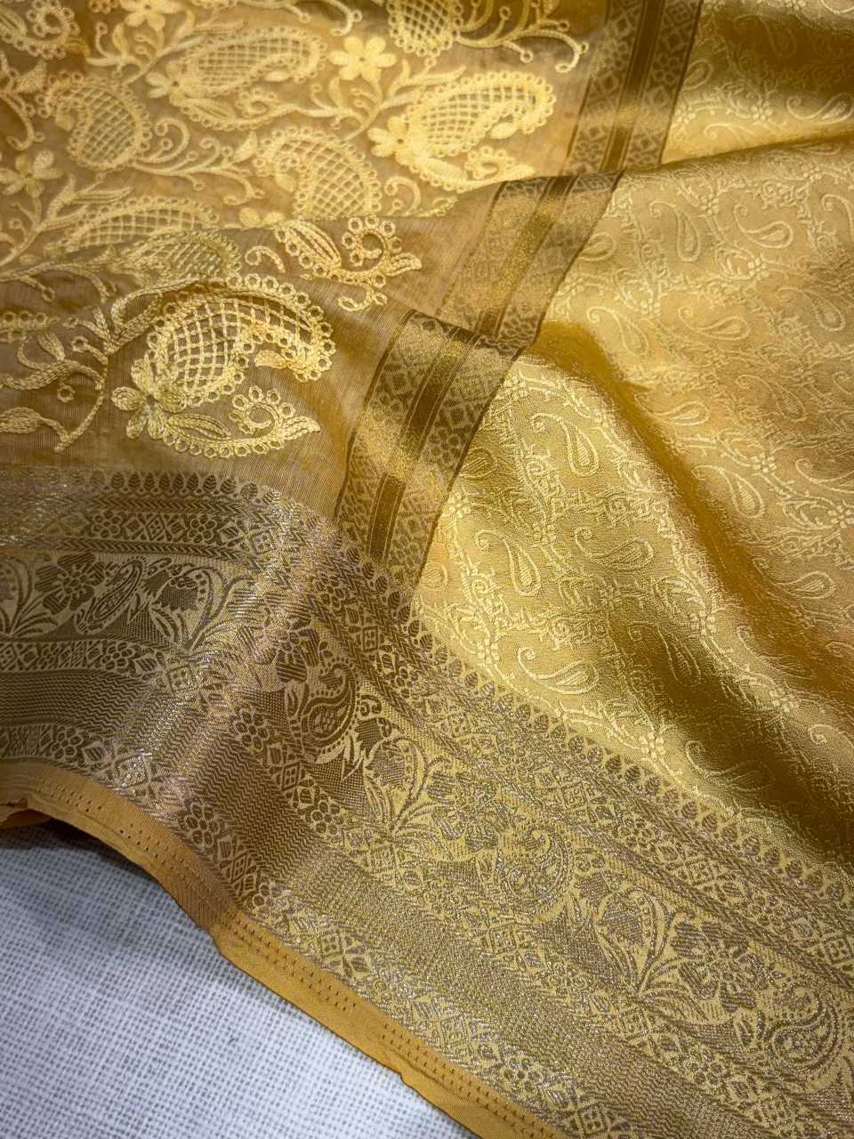 Cotton Linen Saree