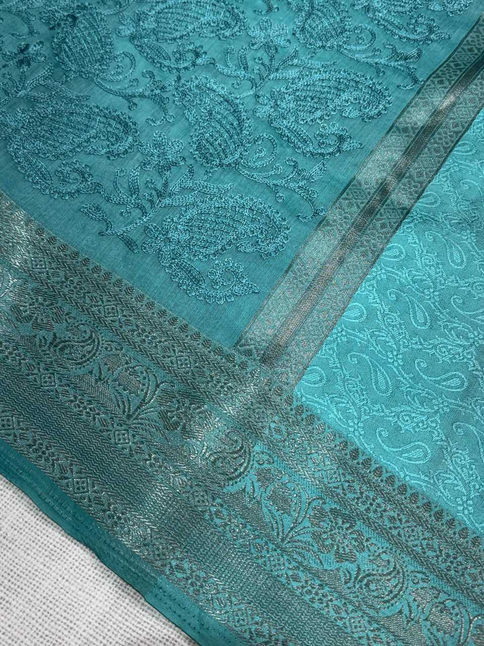 Cotton Linen Saree