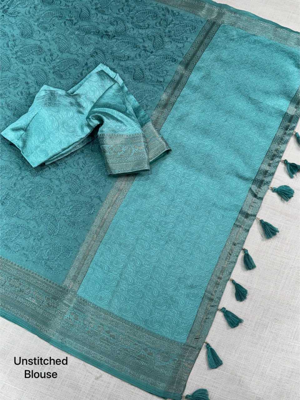 Cotton Linen Saree