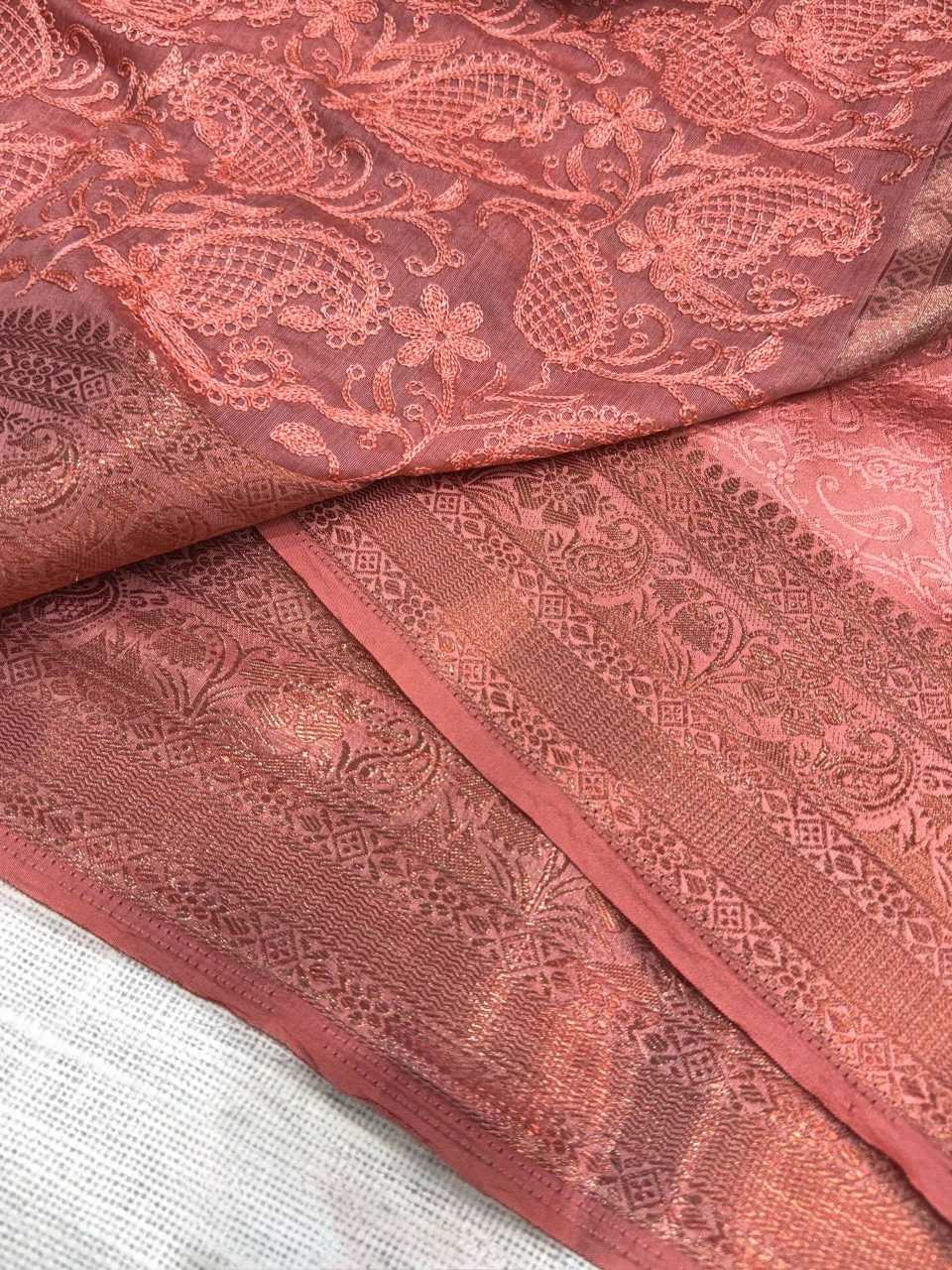 Cotton Linen Saree