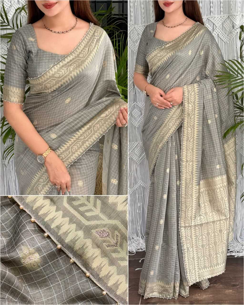 Cotton Party Wear Saree