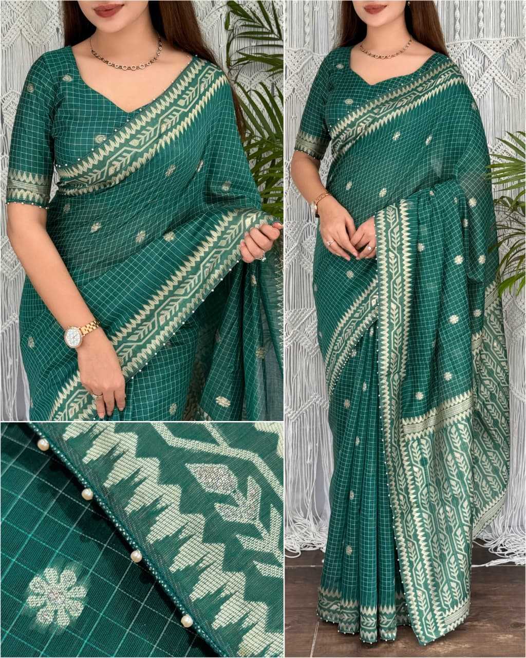 Cotton Party Wear Saree