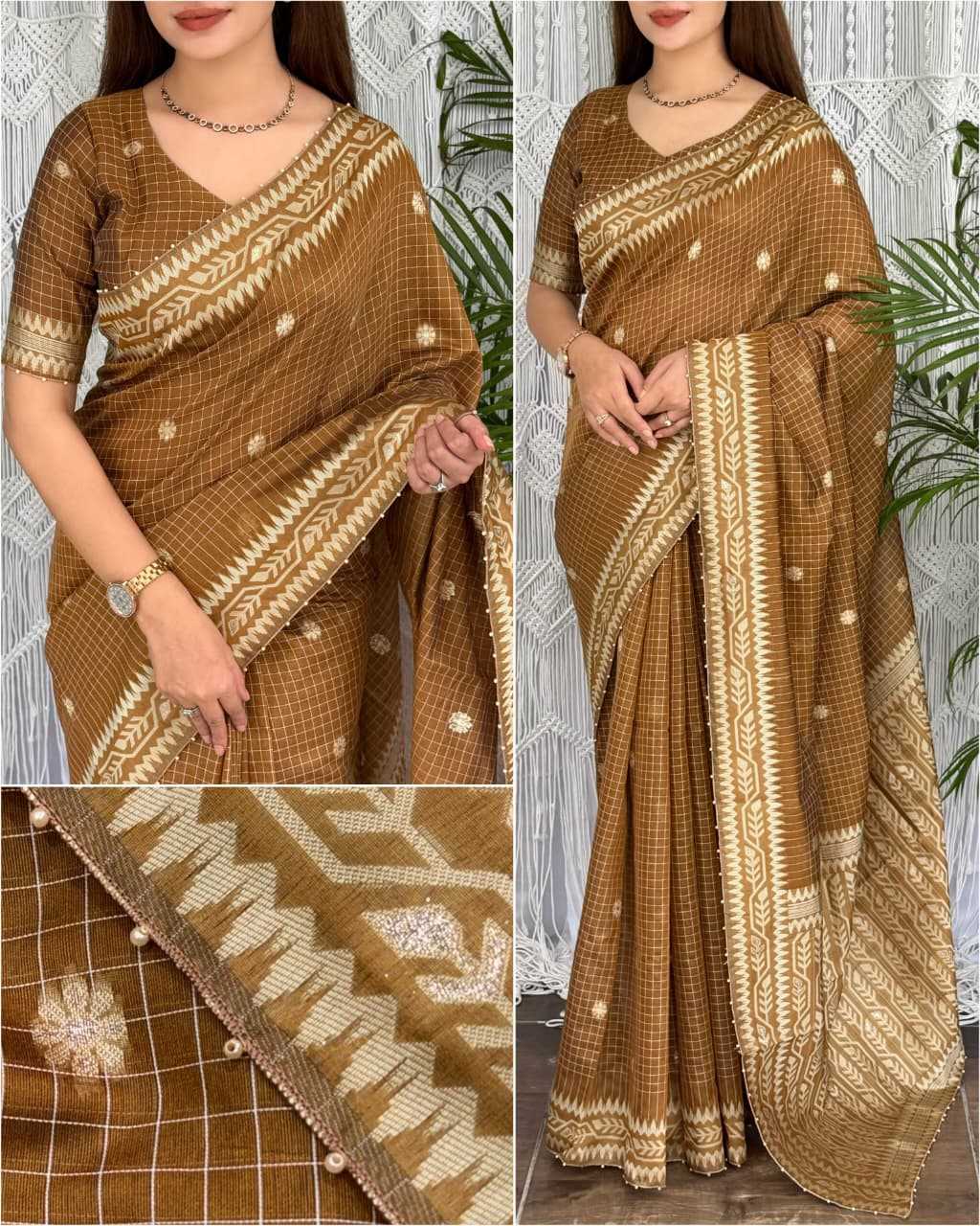 Cotton Party Wear Saree