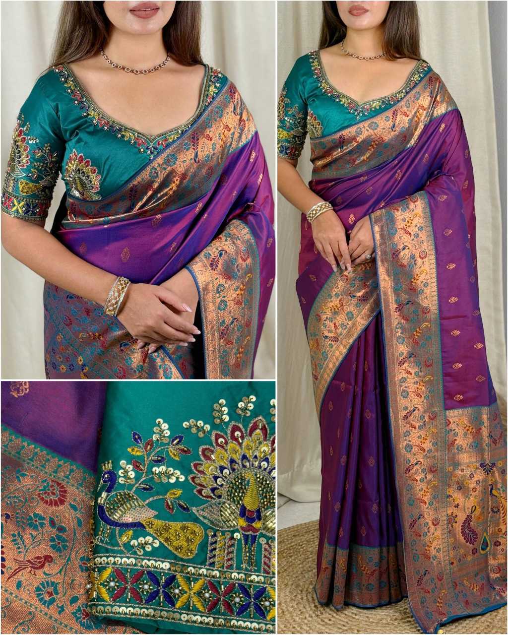Banarasi Soft Silk Designer Saree