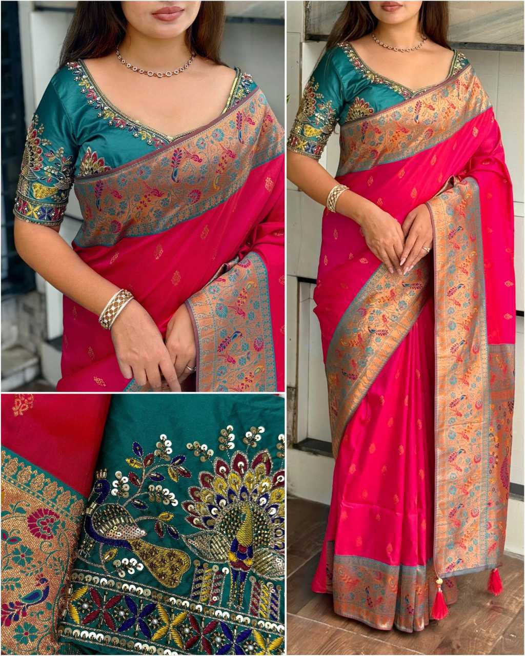 Banarasi Soft Silk Designer Saree