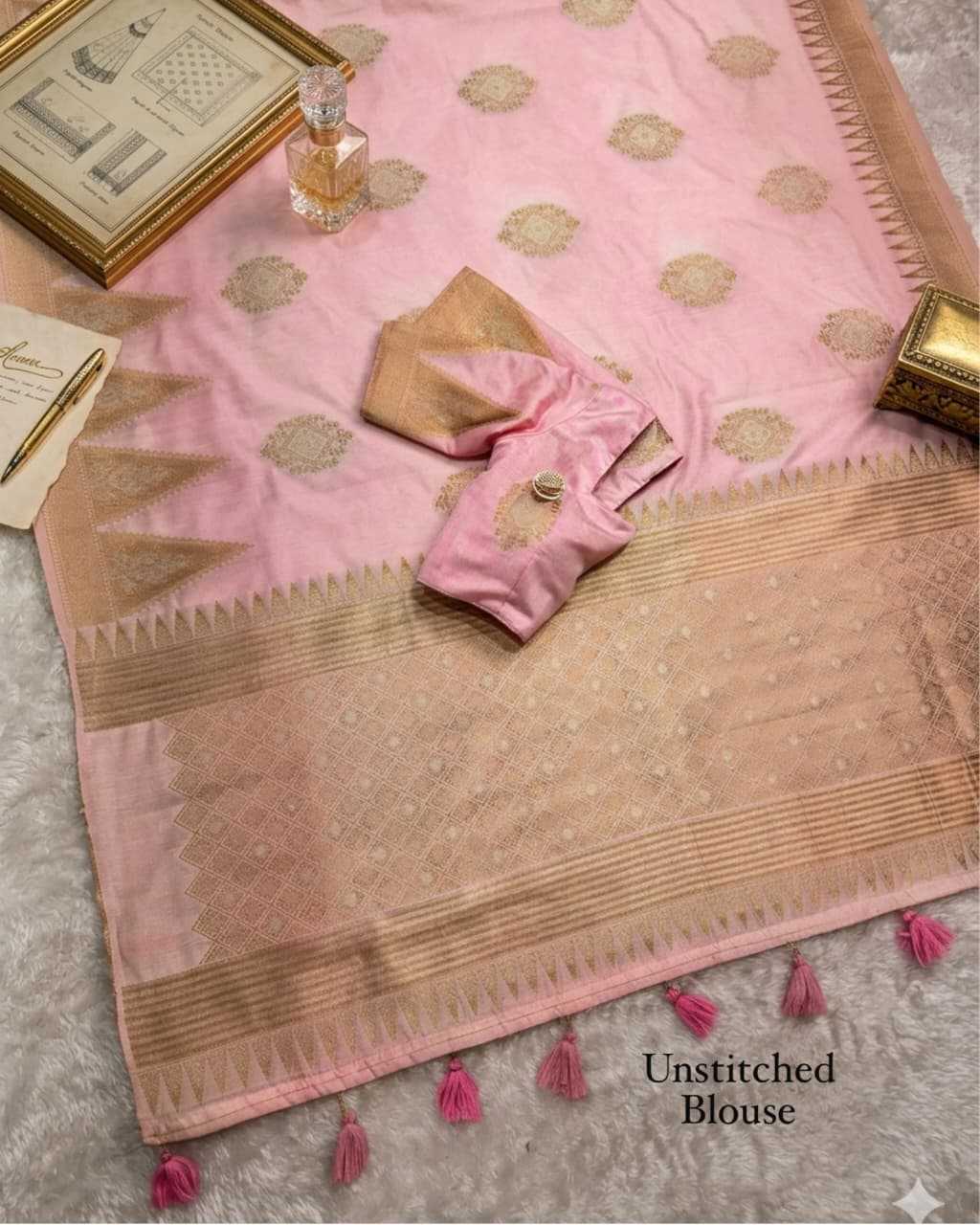 Soft Cotton Silk Banarasi Saree