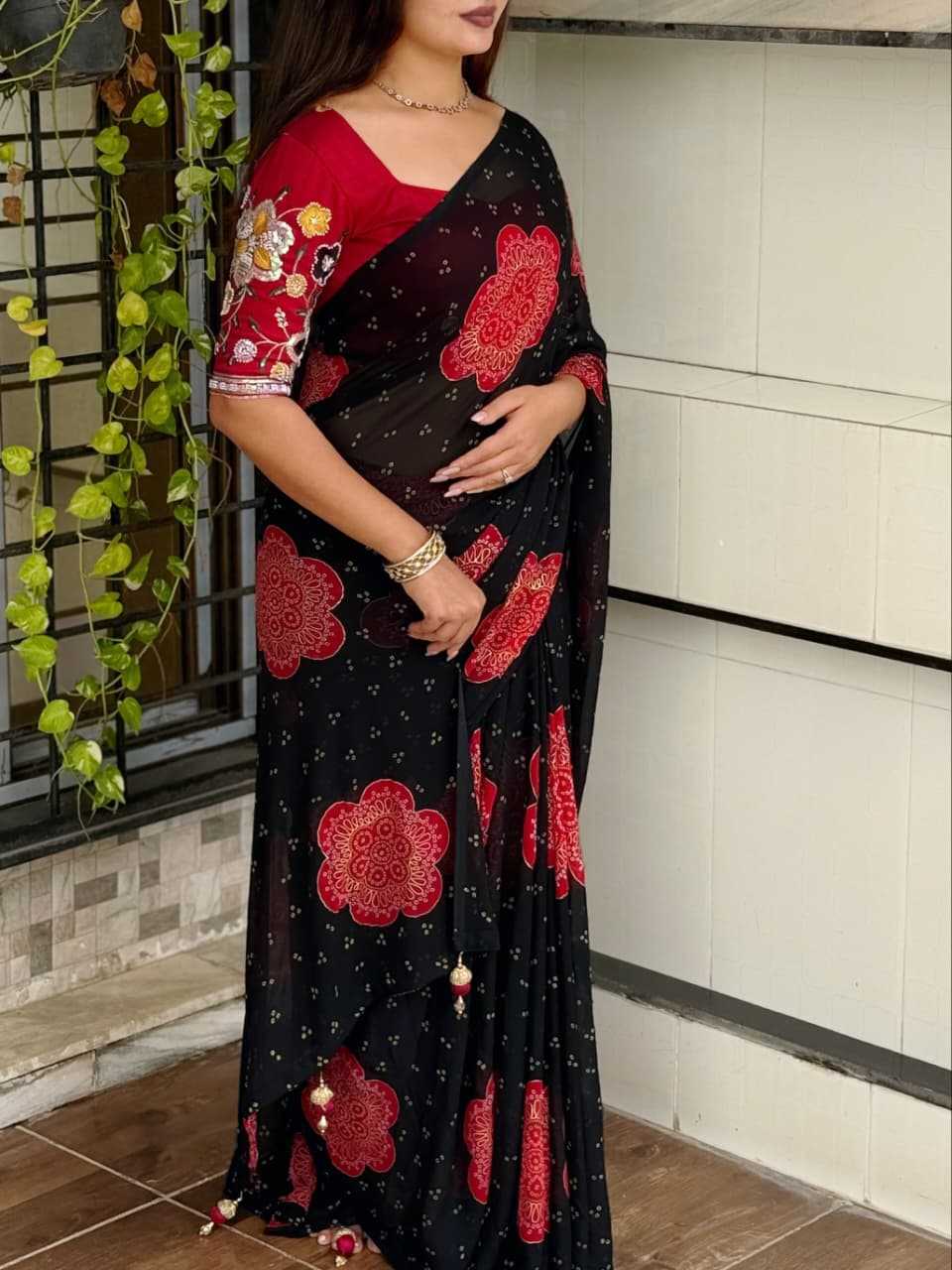 Baisha Georgette Saree