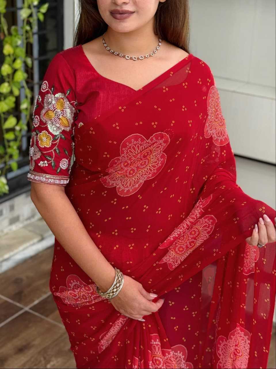 Baisha Georgette Saree