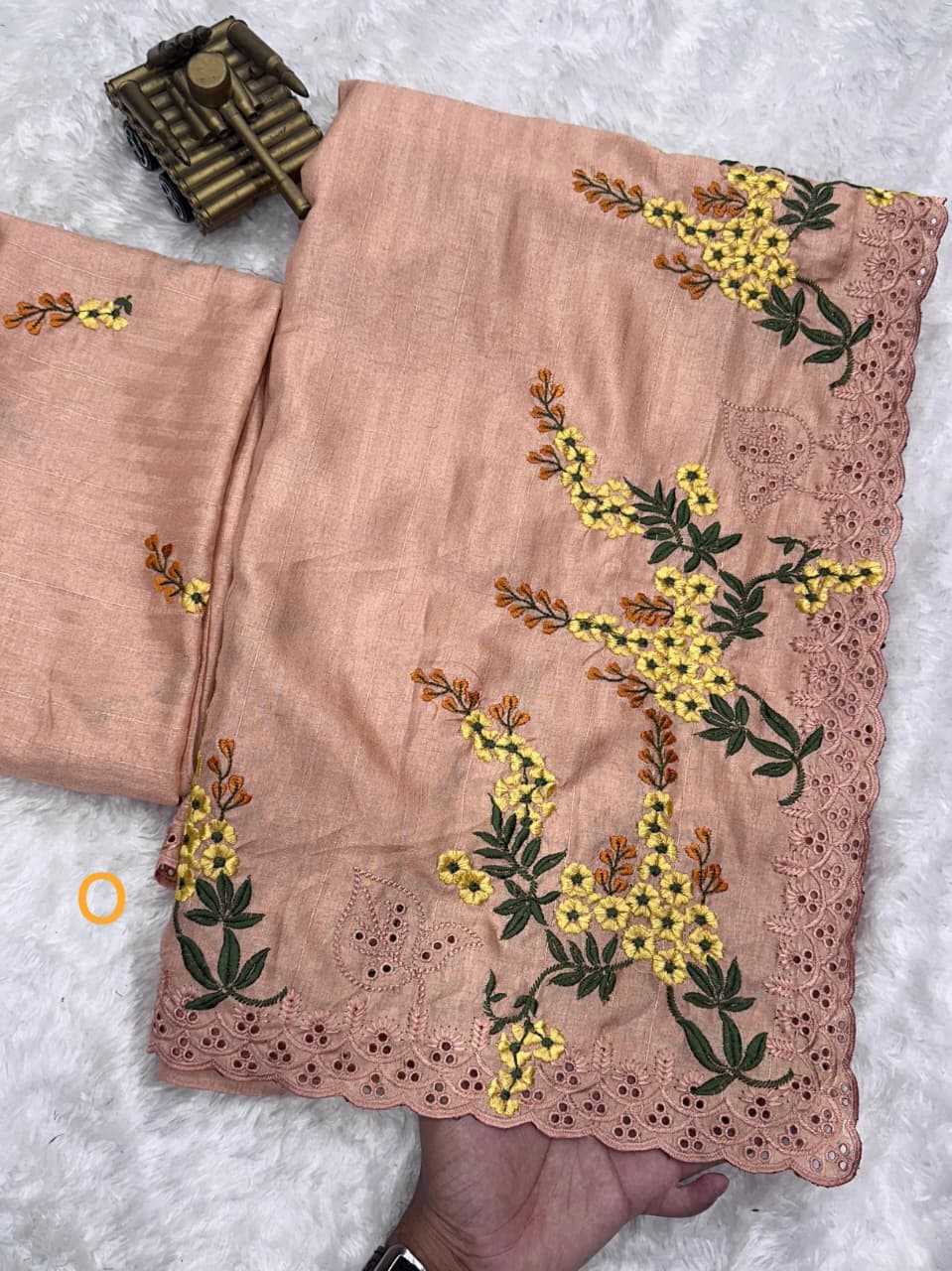 Embroidered Saree