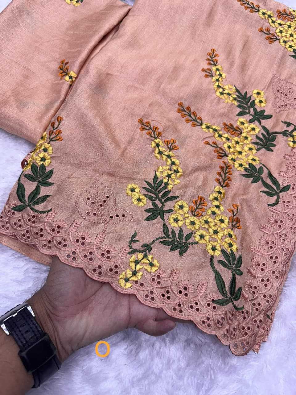 Embroidered Saree