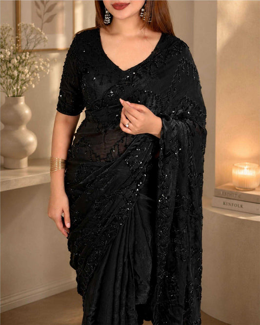 Fendy Embroidered Saree