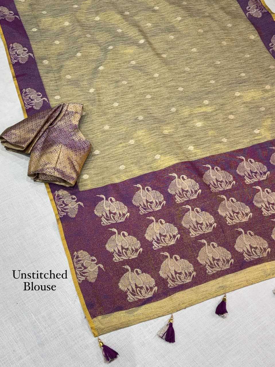 Hanshini Soft Cotton Silk Saree