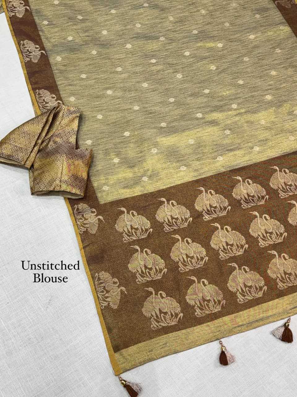 Hanshini Soft Cotton Silk Saree