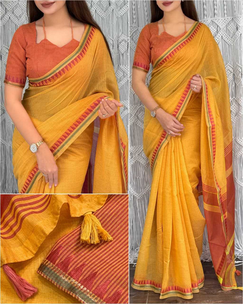 Cotton Designer Saree