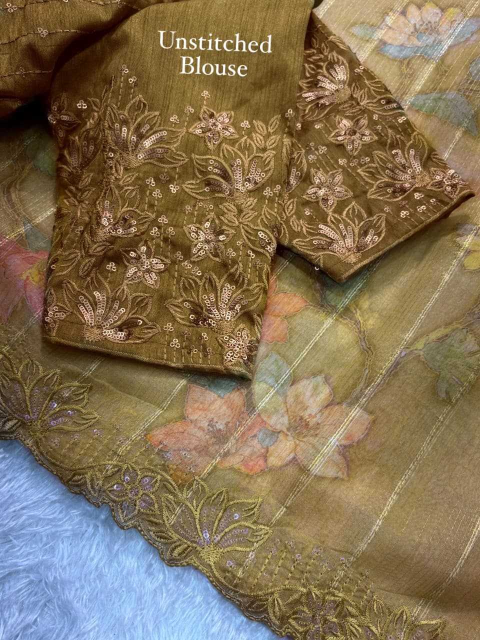Kashish Organza Sequin Saree
