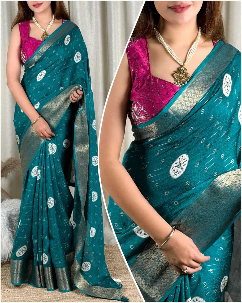 Printed Saree